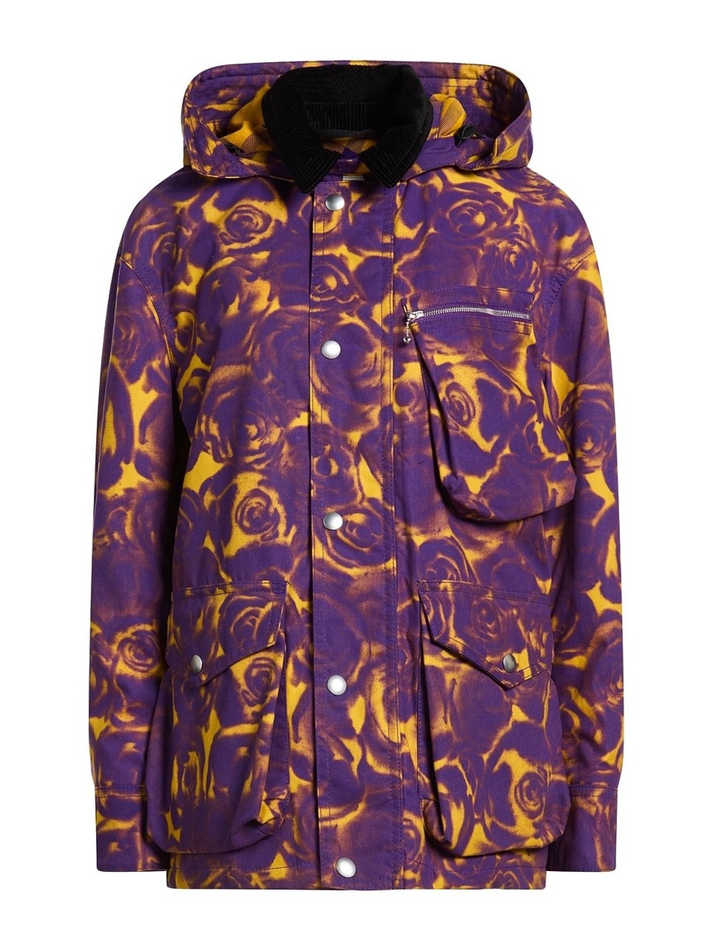 Burberry Rose Print Barn Jacket